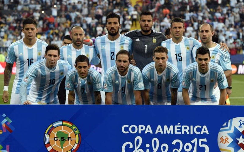 Los debuts de Argentina en la Copa Amrica