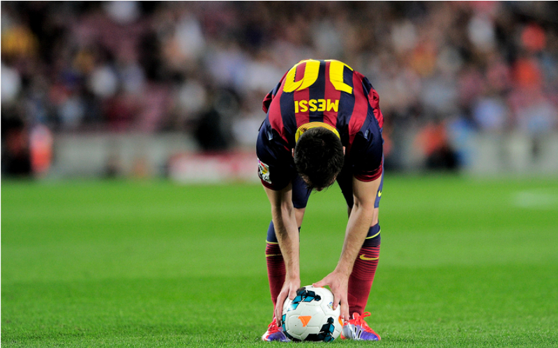 Los 25 goles de Lionel Messi de tiro libre en Barcelona