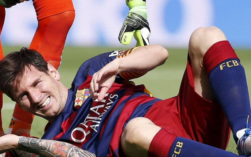 Todas las lesiones en la carrera de Lionel Messi‏