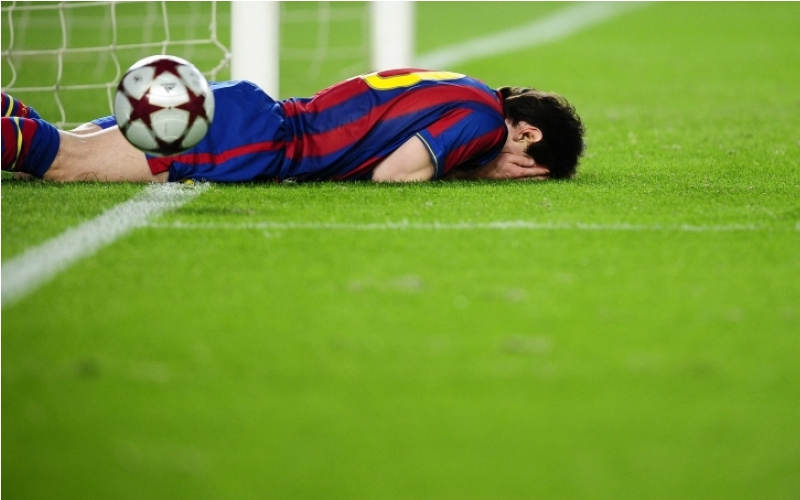 Las peores derrotas de Lionel Messi como jugador